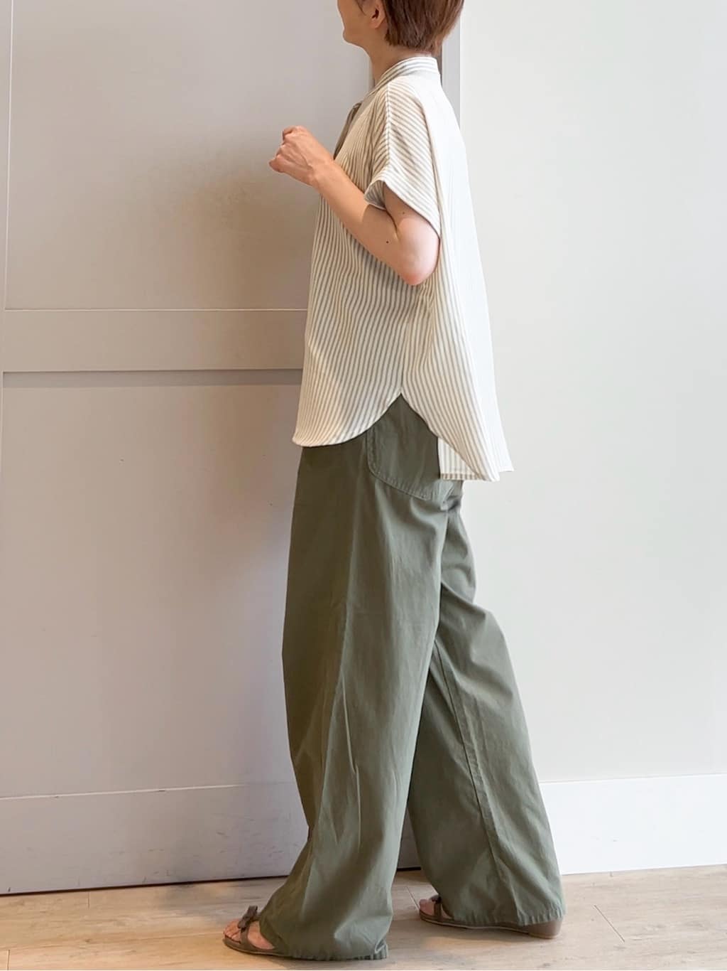 yamakoさんの「grove｜＜Lee&times;grove（別注色あり）＞ PAINTER PANTS」を使ったコーディネート