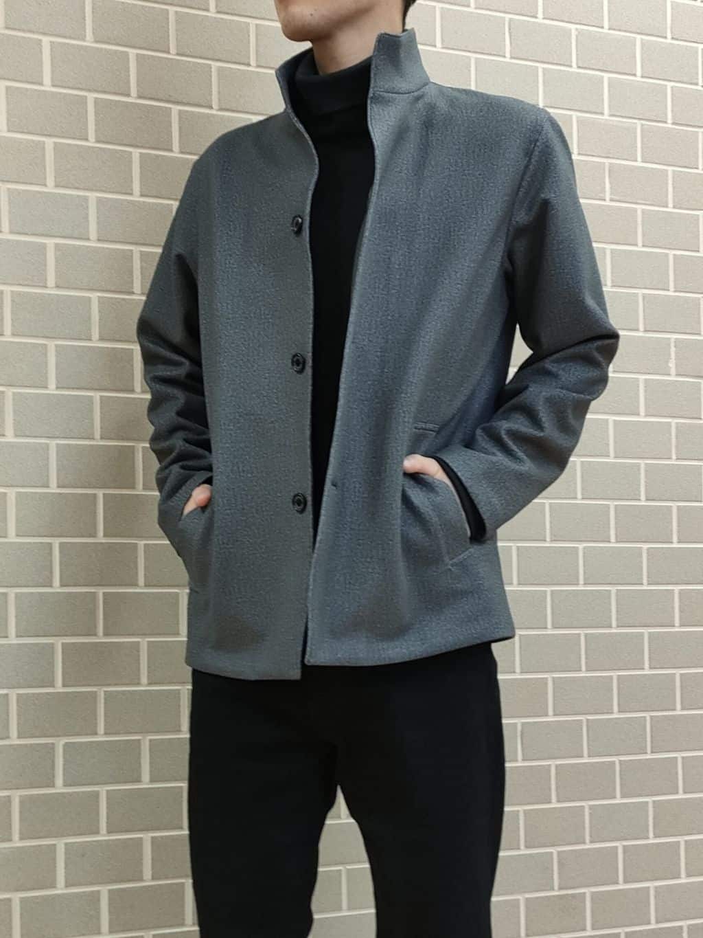 カニぞうさんの「TAKEO KIKUCHI｜【DOWN FABRIC】ダウンファブリック スタンドカラーブルゾン」を使ったコーディネート
