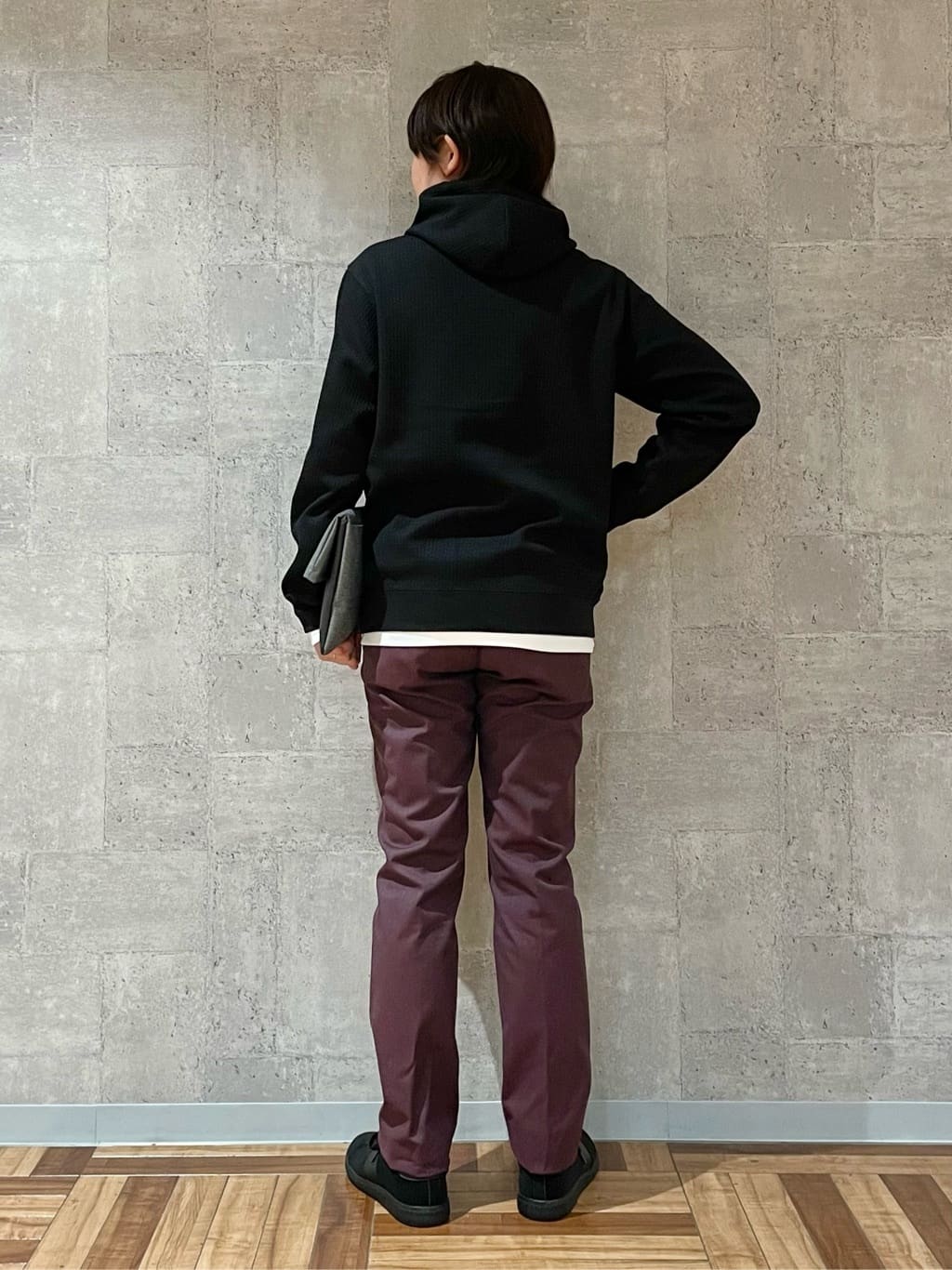 Kudou Cさんの「TAKEO KIKUCHI｜【全7サイズ&times;8色展開！】トップマルチヘリンボン パンツ」を使ったコーディネート