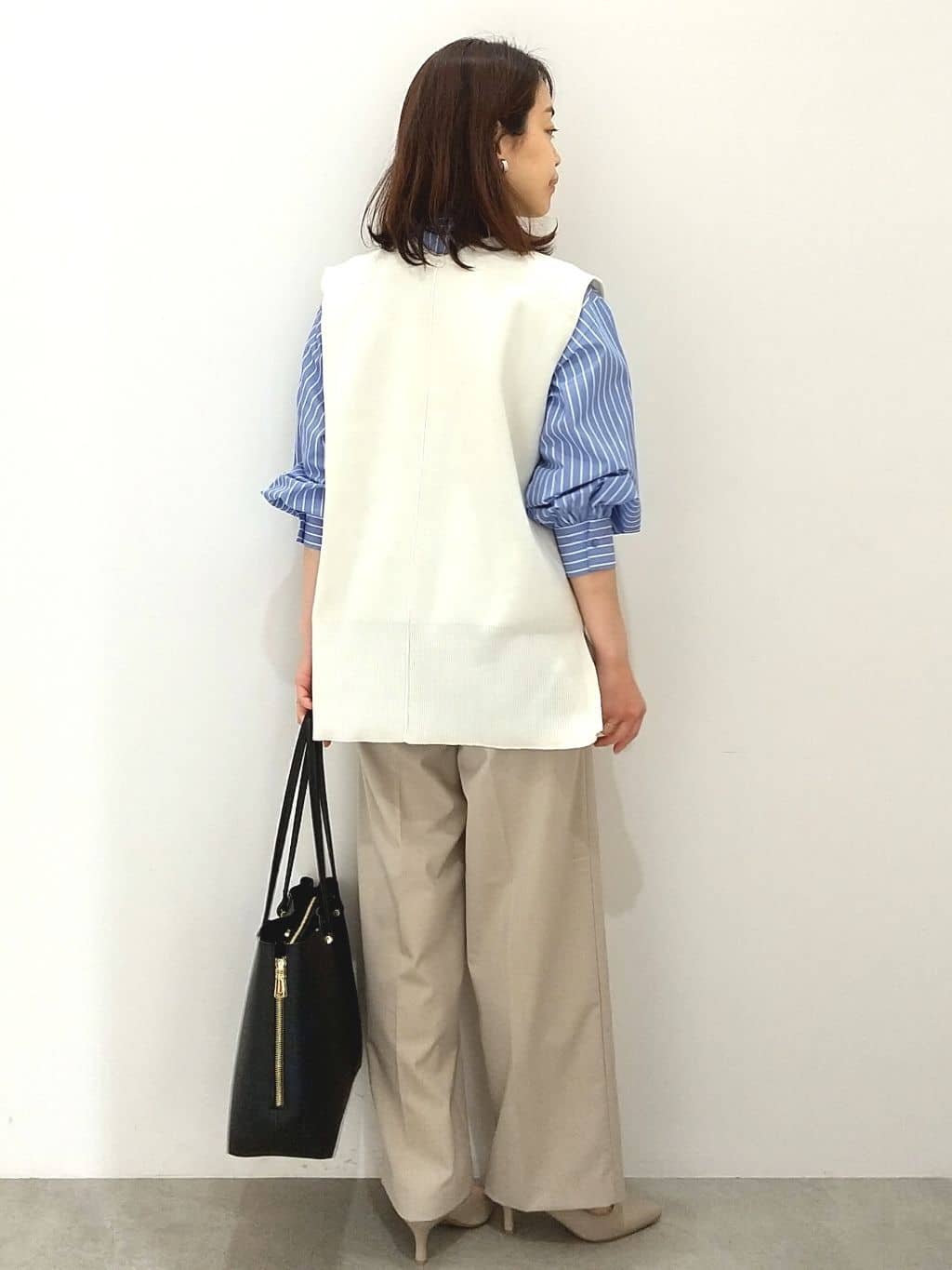 Matsuさんの「OPAQUE.CLIP｜【抗菌防臭加工/7cmヒール】ベーシックパンプス/通勤対応」を使ったコーディネート