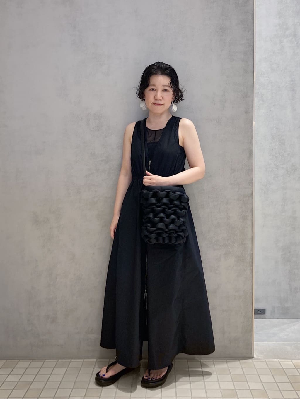 Cさんの「HIROKO HAYASHI｜PEPE CERCHIO（ペペ チェルキオ）イヤリング」を使ったコーディネート