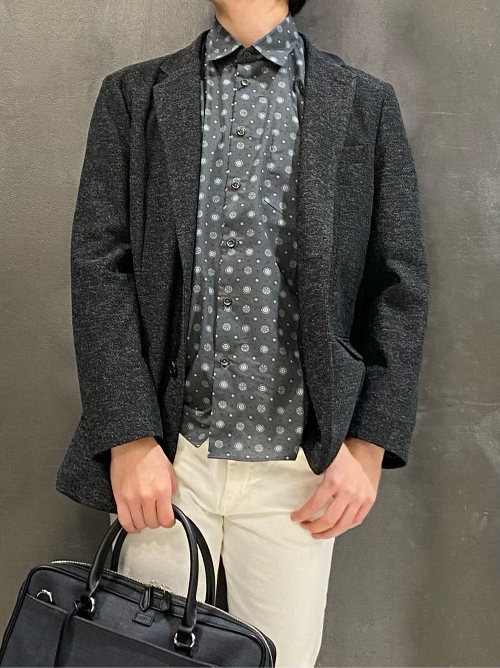 shoumaさんの「TAKEO KIKUCHI｜【Sサイズ～】ストレッチ デニム パンツ」を使ったコーディネート