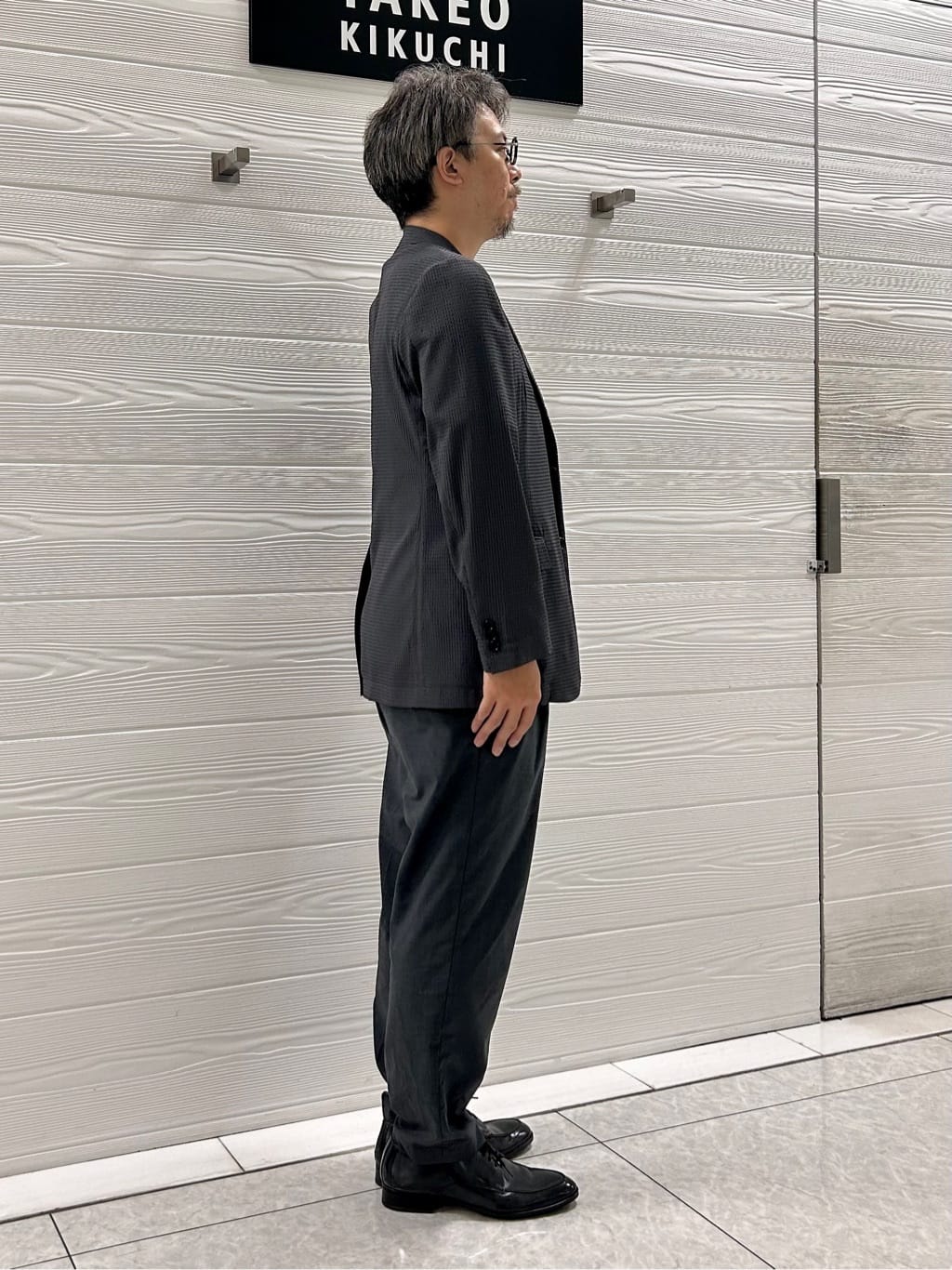 すーさんの「TAKEO KIKUCHI｜日本製 Uチップ ドレスシューズ」を使ったコーディネート