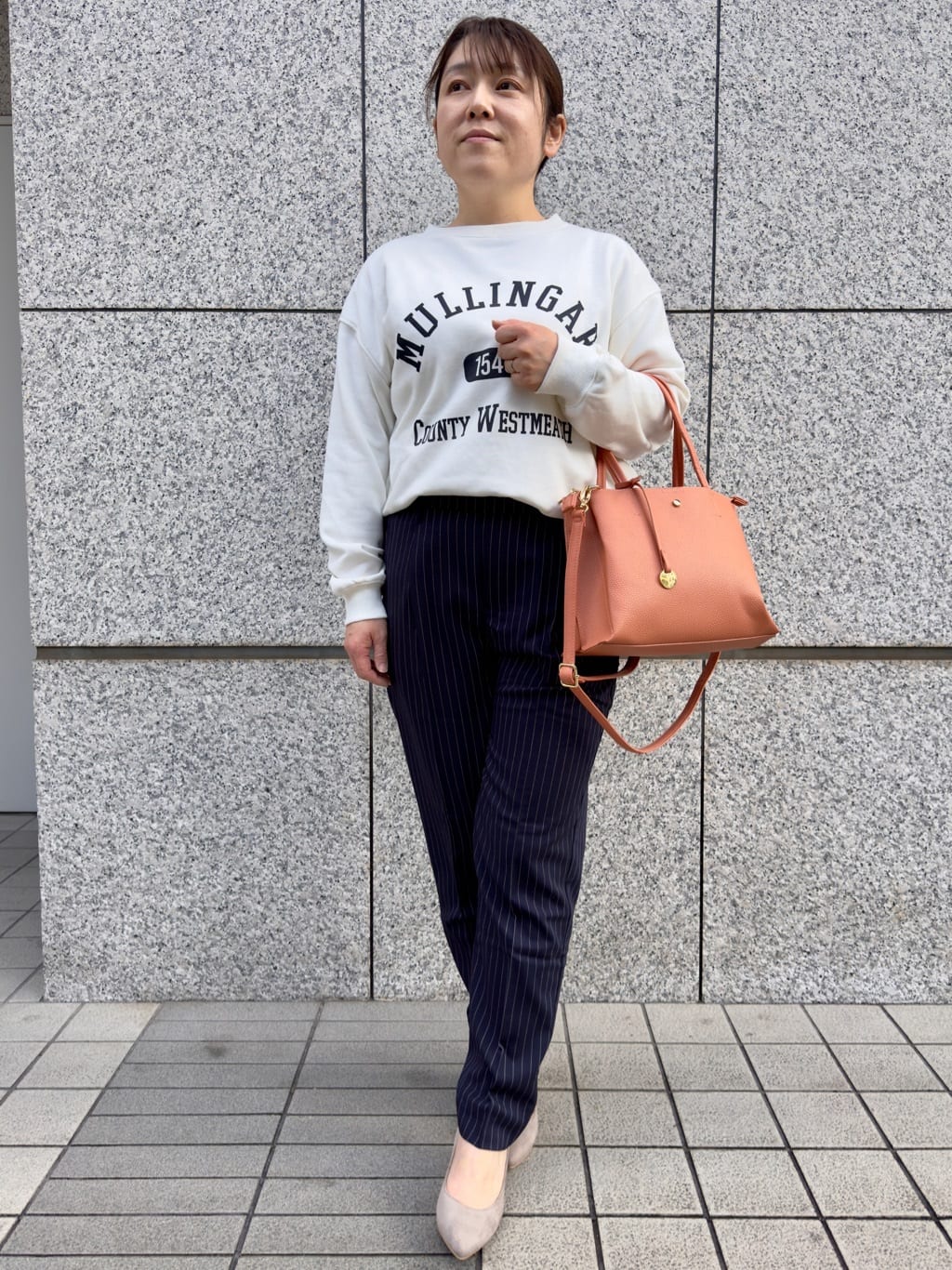 Mii (みー)さんの「SHOO･LA･RUE｜【洗える/SS-3L】すっきりキレイにかっこよく 大人のテーパードパンツ」を使ったコーディネート