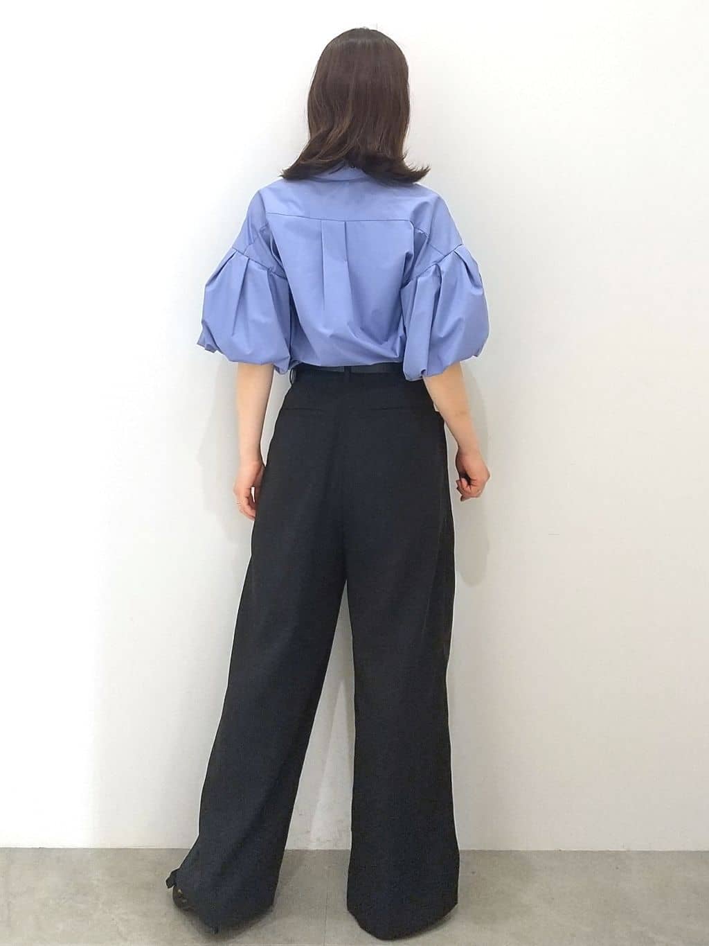 Matsuさんの「OPAQUE.CLIP｜スクエアバックルワイドベルト」を使ったコーディネート