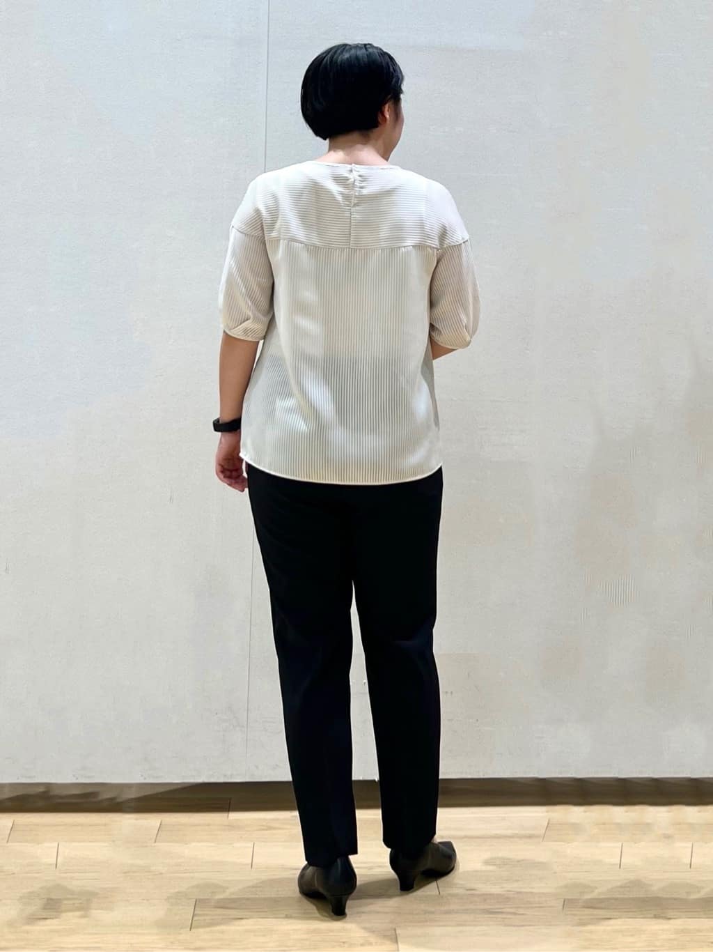 shimaさんの「INDIVI｜【洗える/通勤/UVケア/日本製】ストレッチテーラードジャケット」を使ったコーディネート