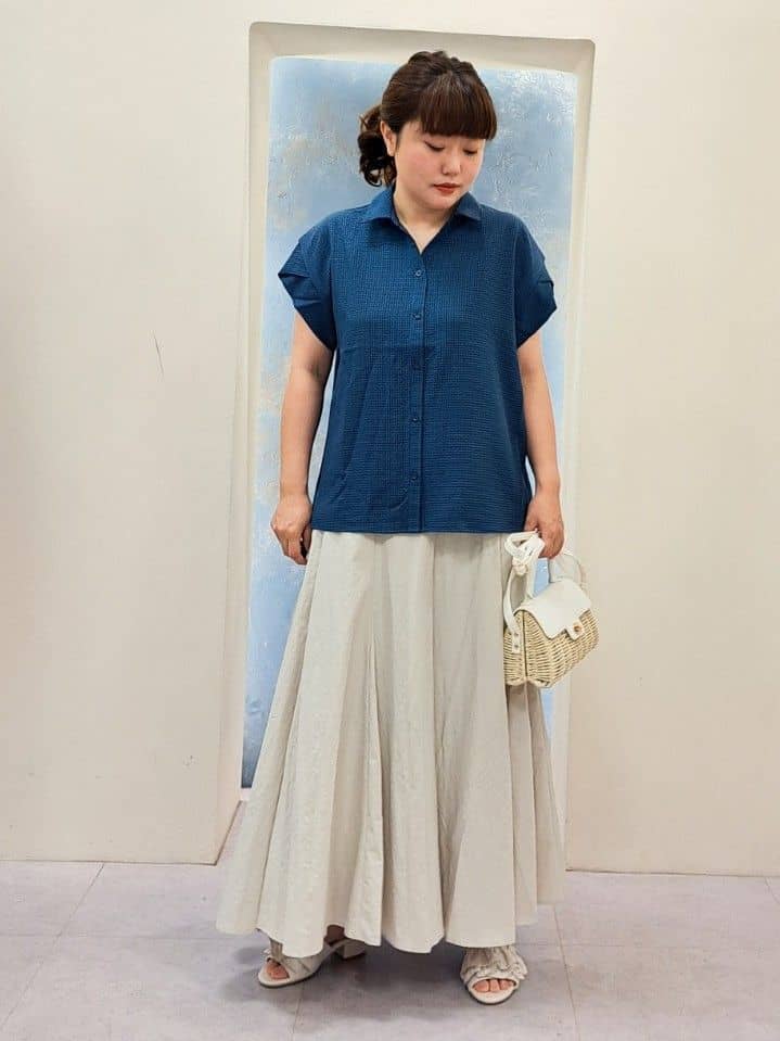ふるさんの「grove｜＜Lee&times;grove（別注色あり）＞ PAINTER PANTS」を使ったコーディネート