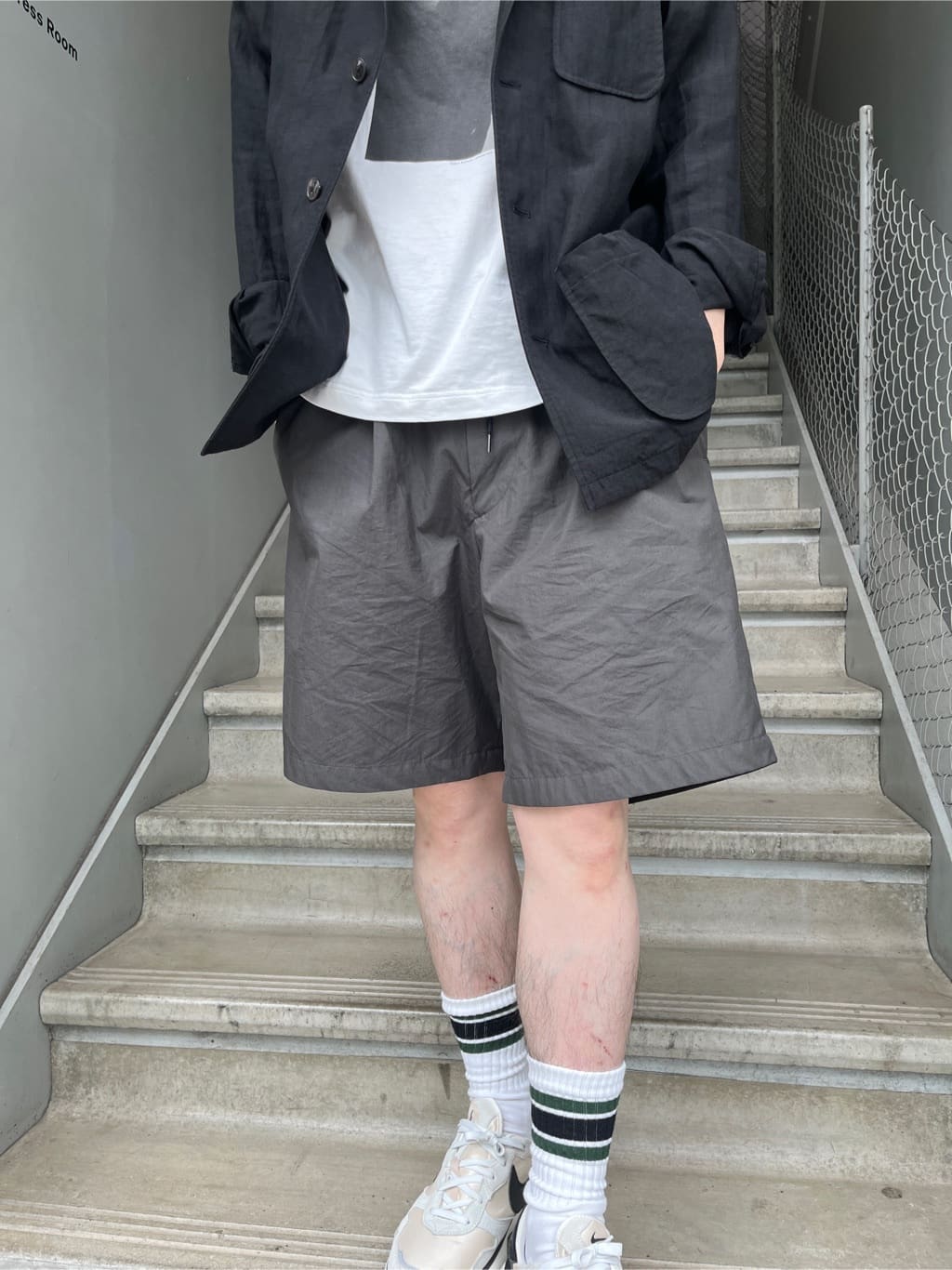 Shintaroさんの「TAKEO KIKUCHI｜ラスタウォーカー スポーツソックス」を使ったコーディネート