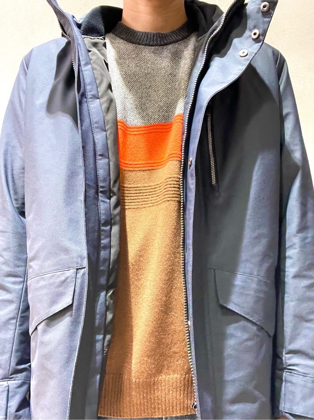 Seiyaさんの「TAKEO KIKUCHI｜【3WAY／撥水】ドビーメモリー ダウンライナーブルゾン」を使ったコーディネート