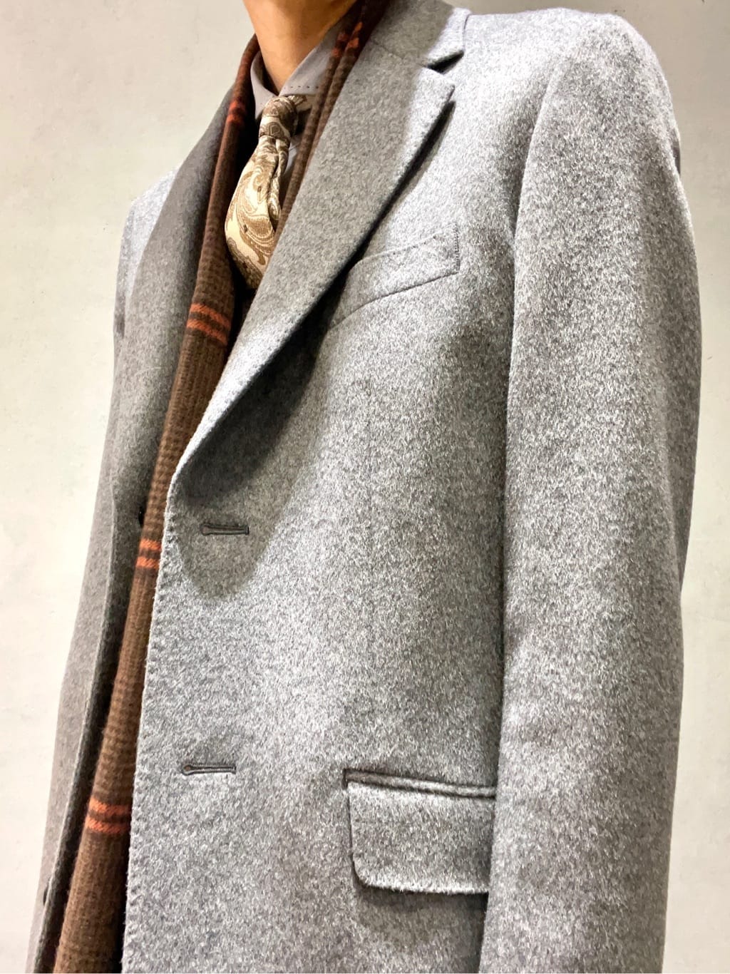 Seiyaさんの「TAKEO KIKUCHI｜ウールカシミヤブレンド チェスターコート」を使ったコーディネート