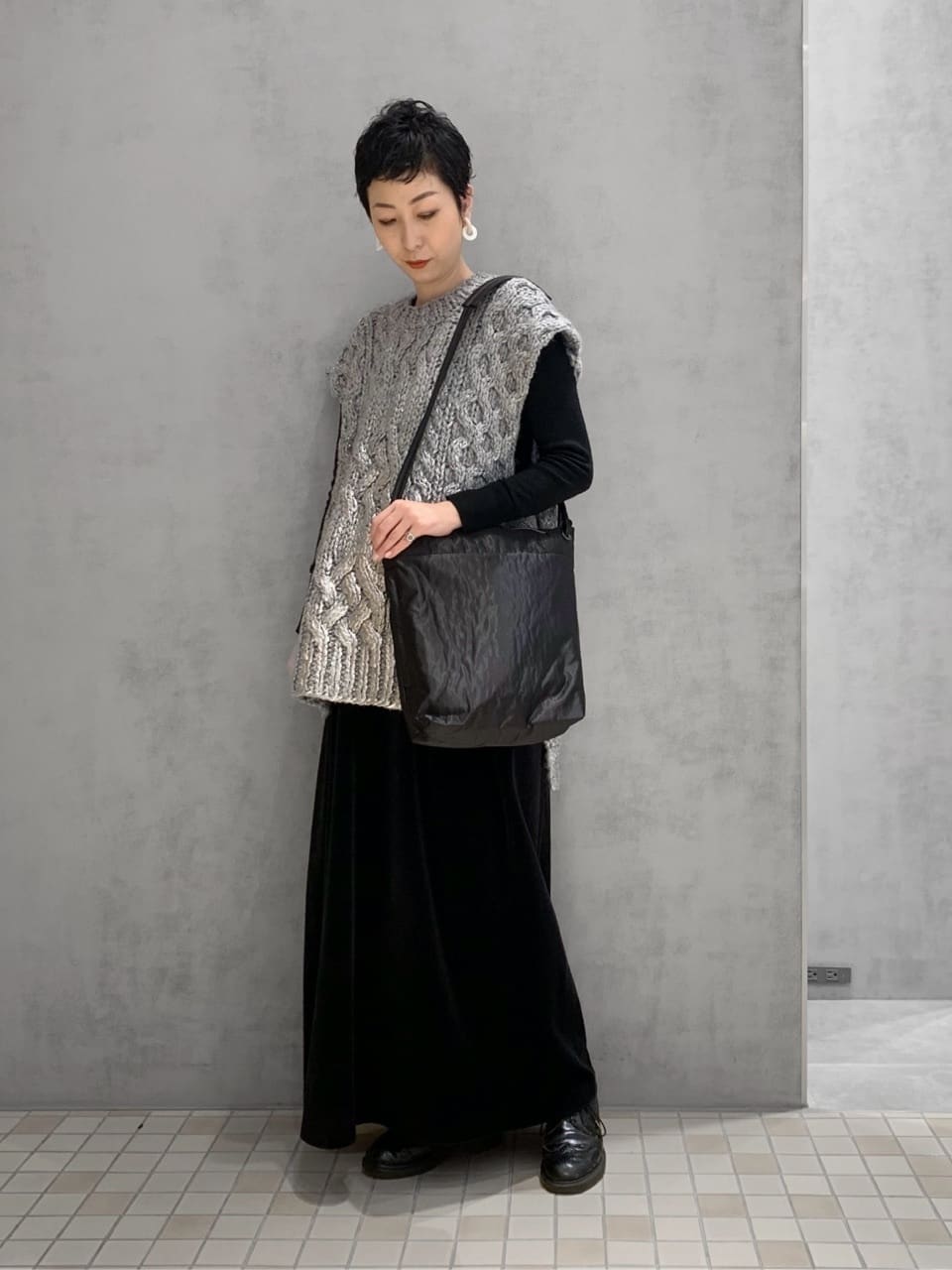 Kさんの「HIROKO HAYASHI｜ENORME（エノルメ）ショルダーバッグ」を使ったコーディネート