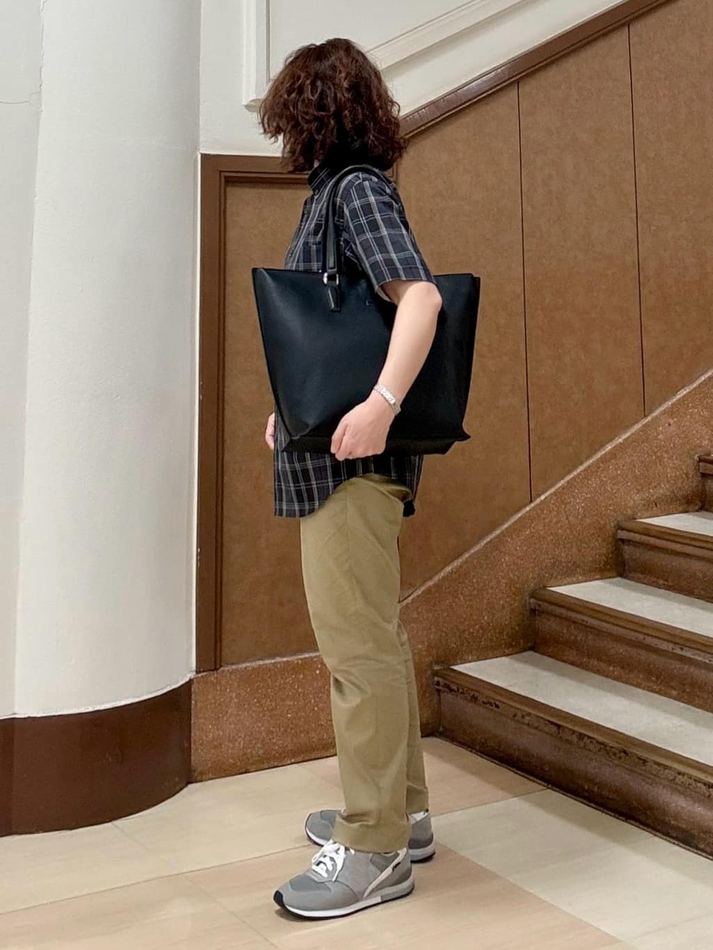 のぐみさんの「TAKEO KIKUCHI｜【オフィスカジュアル対応】ドレス チノパンツ」を使ったコーディネート