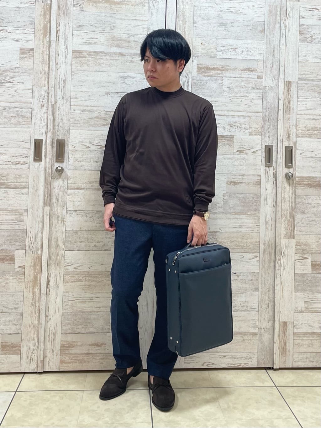 Suehiroさんの「TAKEO KIKUCHI｜レースローファー」を使ったコーディネート