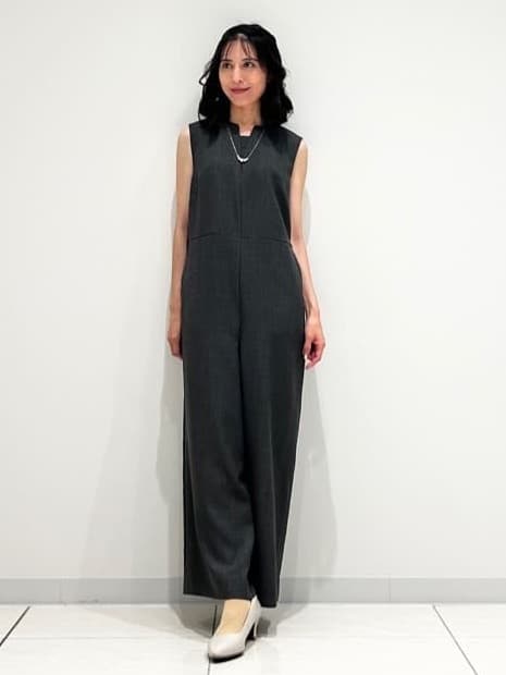 kayoさんの「INDIVI｜【セレモニーにおすすめ！】パール調トップネックレス」を使ったコーディネート