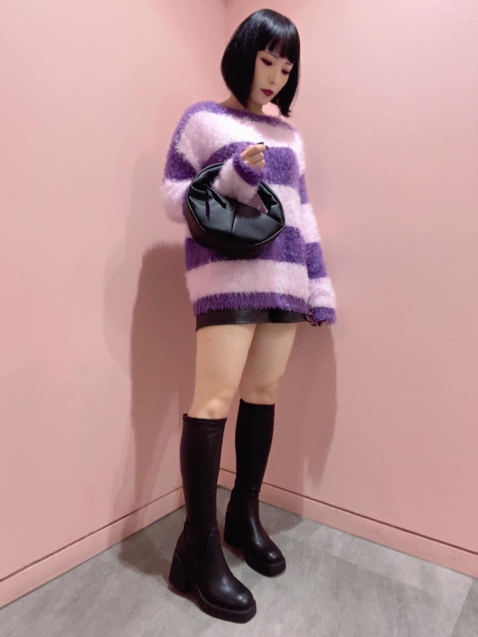 yukachiさんの「ESPERANZA｜横型ワンハンドル手提げ」を使ったコーディネート