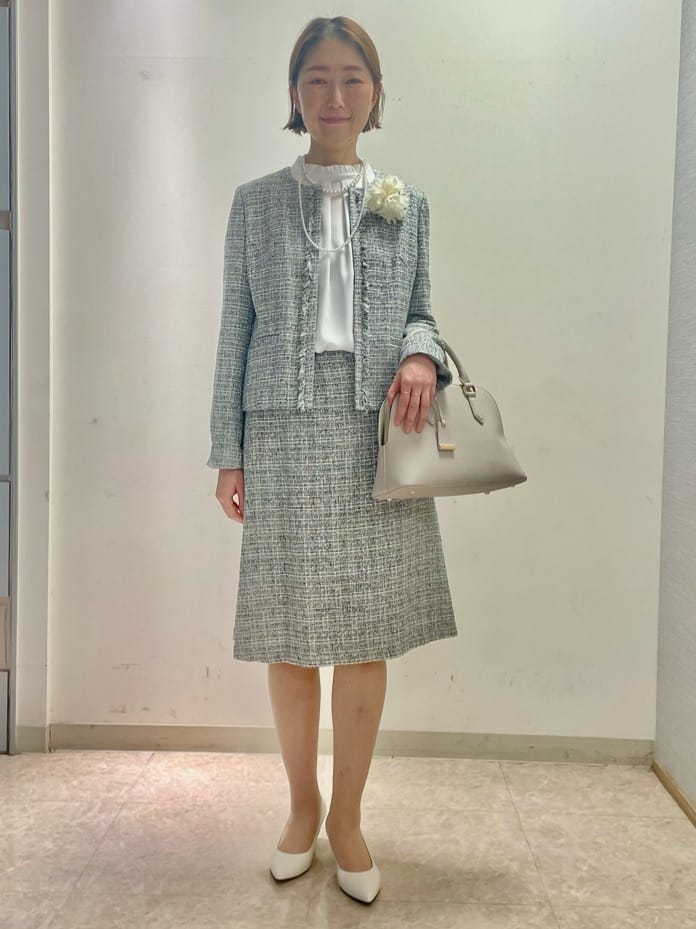 aliceさんの「UNTITLED｜【日本製・本革】Comfit Dresser Pumps（コンフィットドレッサーパンプス）」を使ったコーディネート