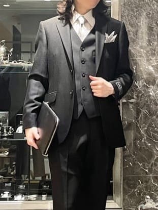 Tightさんの「TAKEO KIKUCHI｜【Made in JAPAN】矢絣（やがすり）シルクネクタイ」を使ったコーディネート
