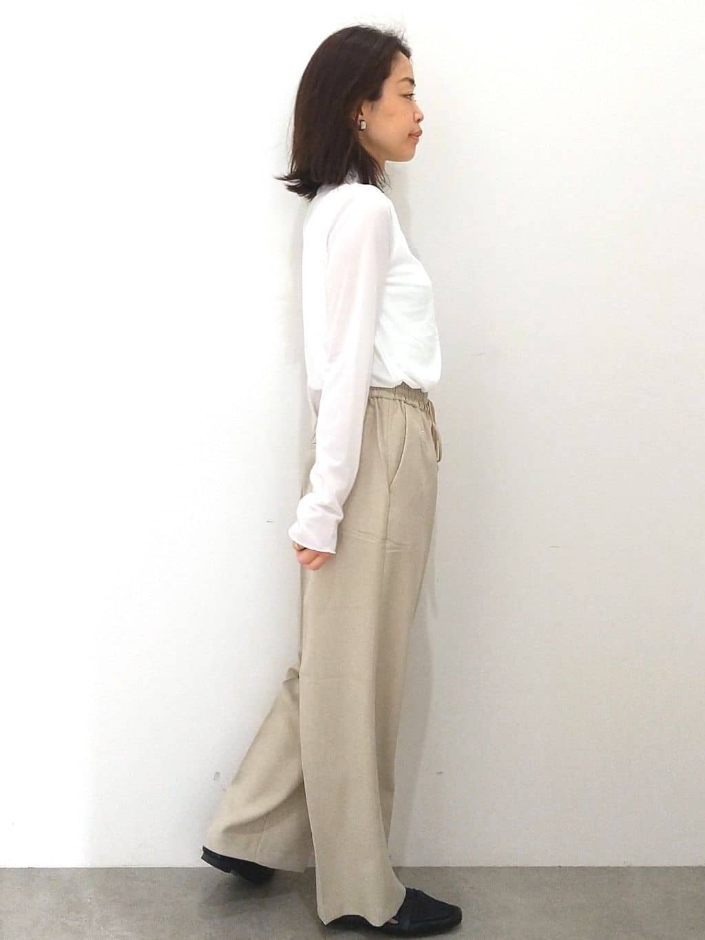 Matsuさんの「OPAQUE.CLIP｜リブタンクトップ【洗濯機洗い可】」を使ったコーディネート
