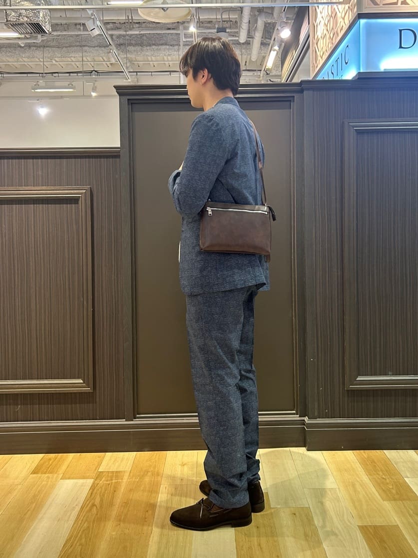 ふみふみさんの「TAKEO KIKUCHI｜【抗菌防臭】COOL DOTS（R）ドビープリント パンツ」を使ったコーディネート