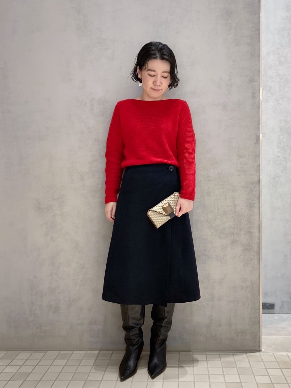 Cさんの「HIROKO HAYASHI｜CARATI（カラーティ）マルチ財布」を使ったコーディネート