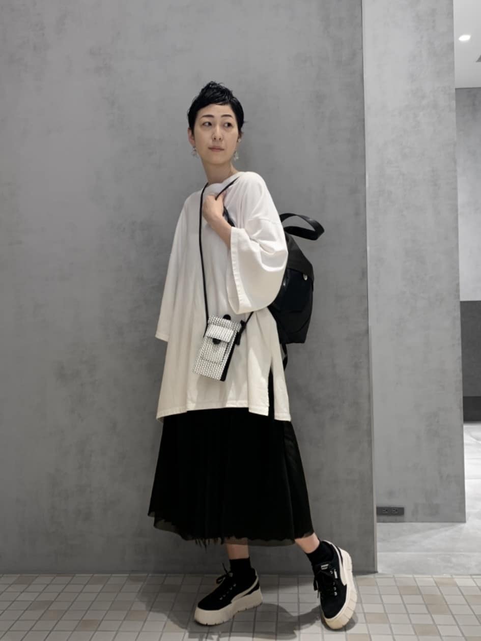 Kさんの「HIROKO HAYASHI｜LUINI（ルイーニ）2wayナップサック」を使ったコーディネート