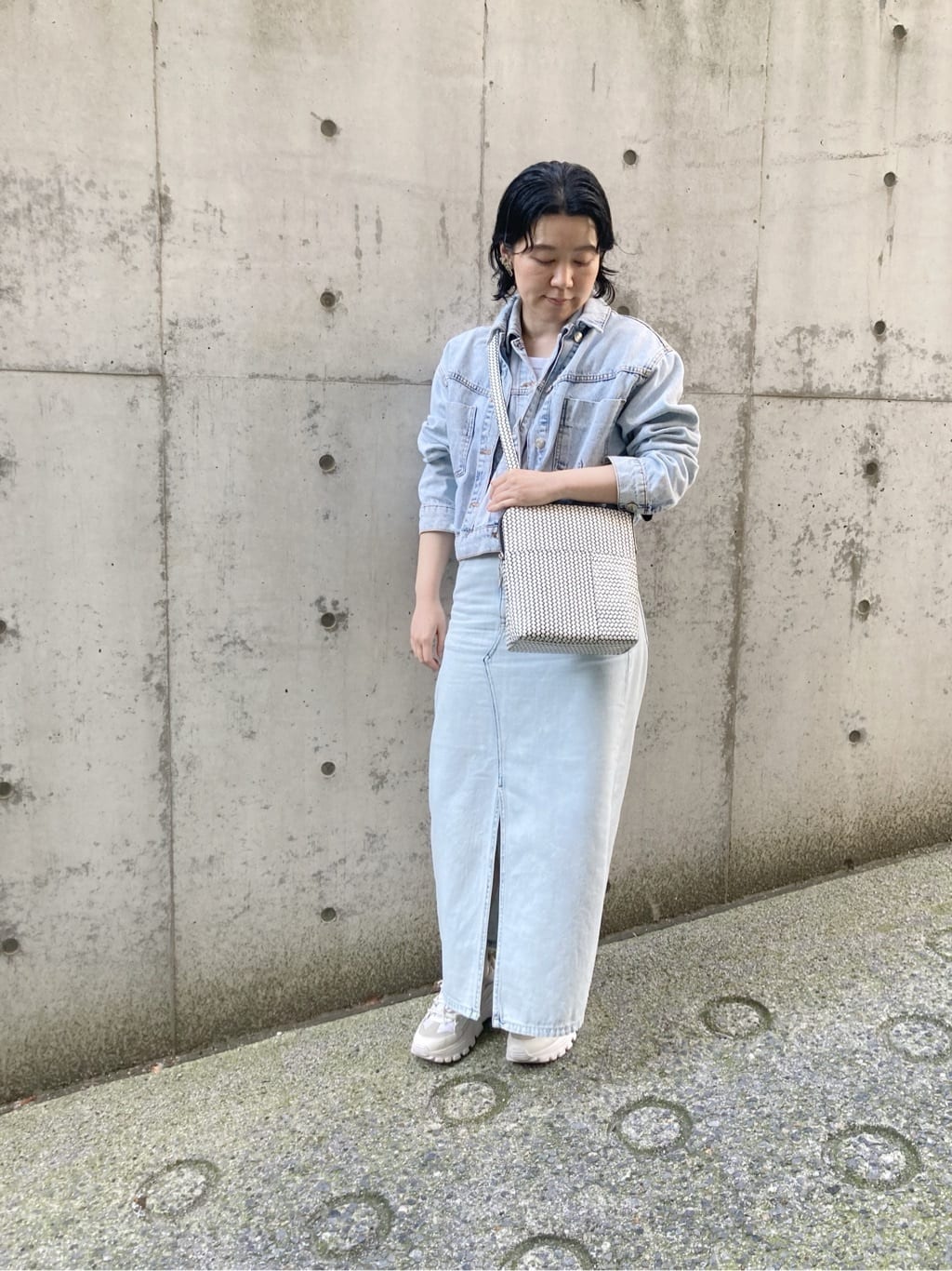 Cさんの「HIROKO HAYASHI｜OTTICA（オッティカ）ショルダーバッグ」を使ったコーディネート