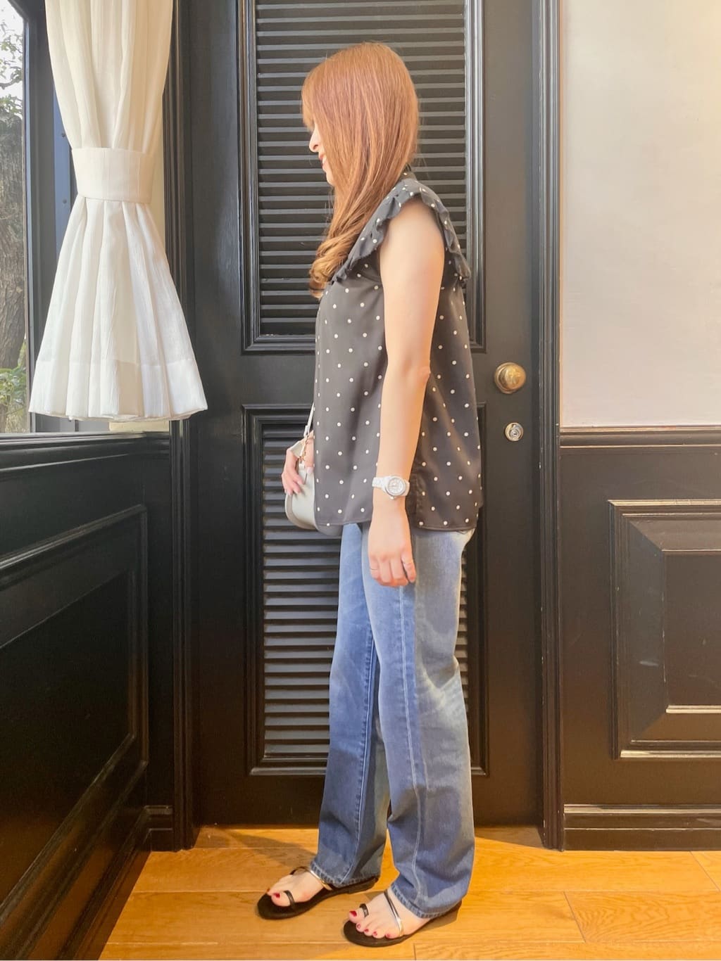 minowaさんの「DRESSTERIOR｜【ウォッシャブル】テーパードコンフォートデニム」を使ったコーディネート