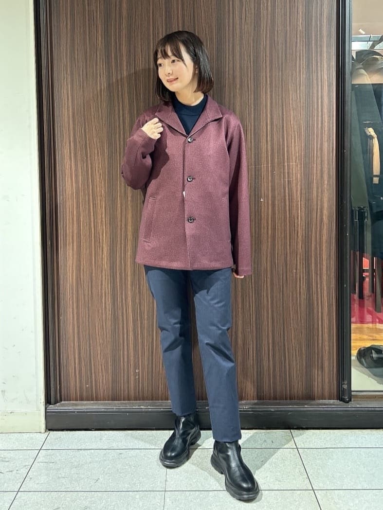 さやさんの「TAKEO KIKUCHI｜【DOWN FABRIC】ダウンファブリック スタンドカラーブルゾン」を使ったコーディネート