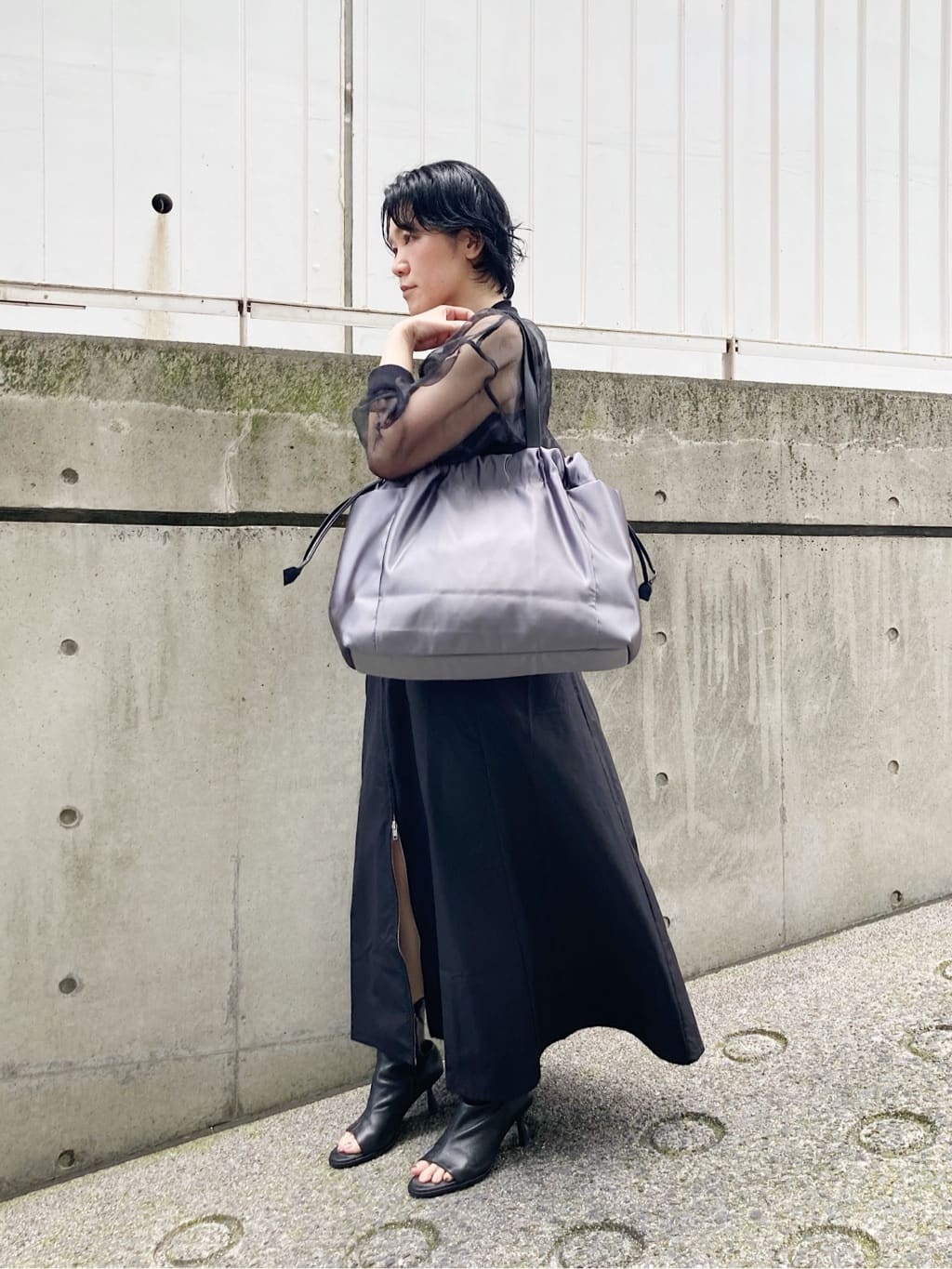 Cさんの「HIROKO HAYASHI｜LUINI SATINE（ルイーニ サティーネ）トートバッグ」を使ったコーディネート