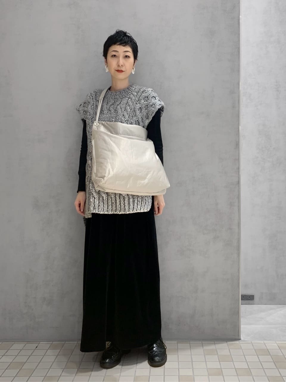 Kさんの「HIROKO HAYASHI｜ENORME（エノルメ）ショルダーバッグ」を使ったコーディネート