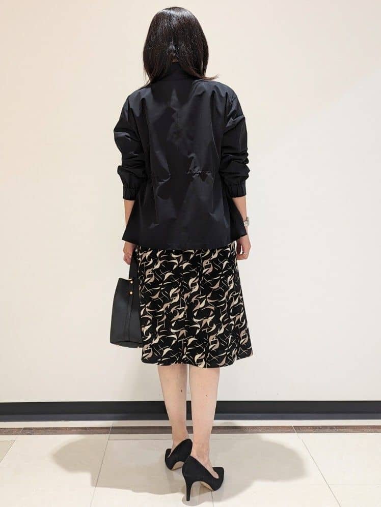 mikiさんの「COUP DE CHANCE｜【日本製】ロングフェイクパールネックレス3」を使ったコーディネート