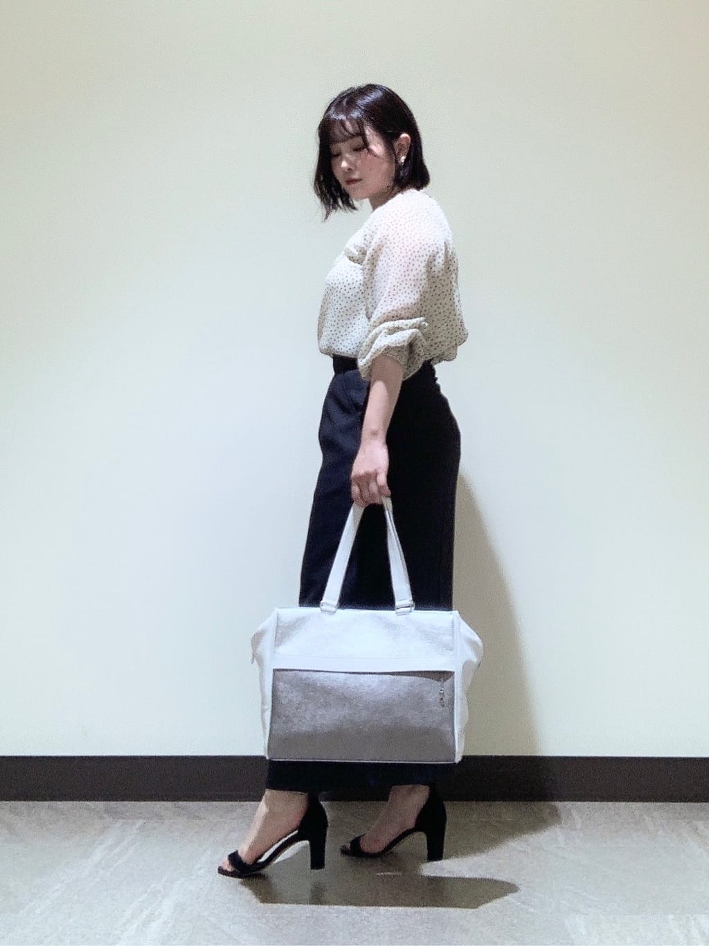 mさんの「HIROKO HAYASHI｜FOGLIO（フォーリオ）ボストンバッグ」を使ったコーディネート