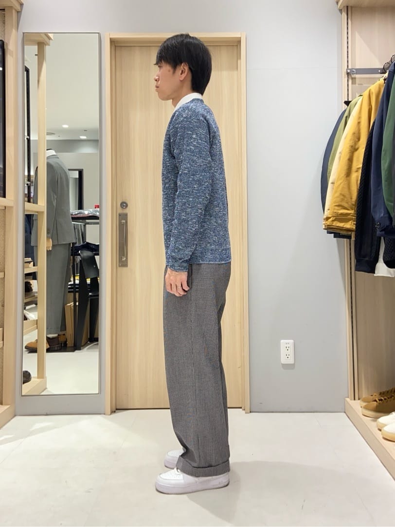 わいずみさんの「TAKEO KIKUCHI｜【Made in JAPAN】ブロード レギュラーカラー ドレスシャツ」を使ったコーディネート