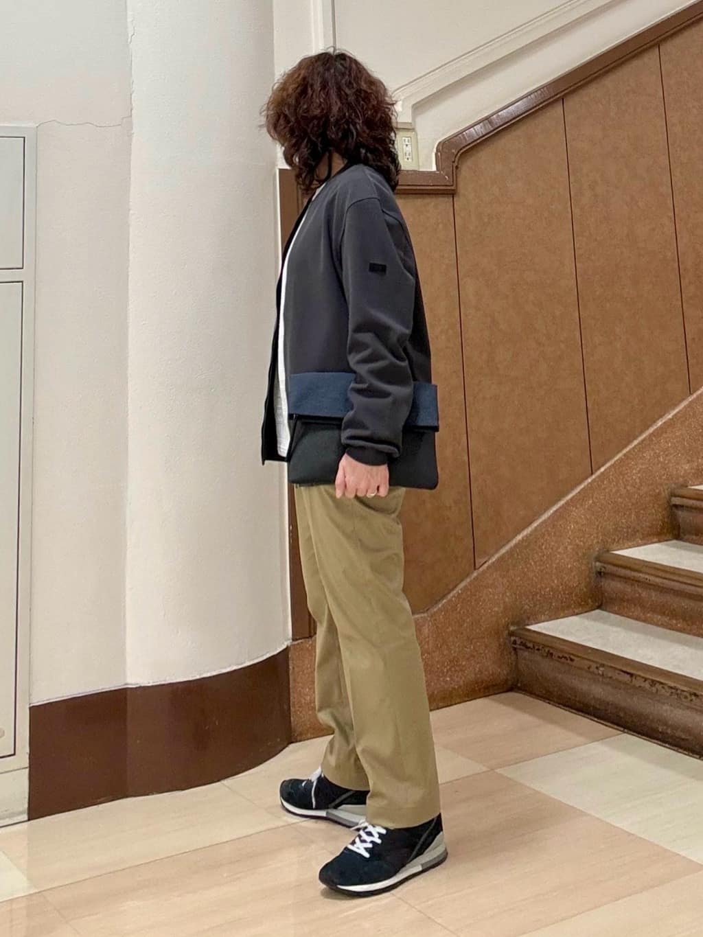 のぐみさんの「TAKEO KIKUCHI｜【オフィスカジュアル対応】ドレス チノパンツ」を使ったコーディネート