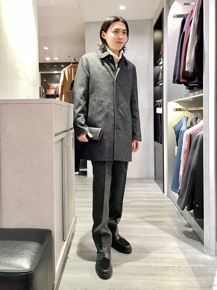 Tightさんの「TAKEO KIKUCHI｜アンティーク調レザー 2つ折り長財布」を使ったコーディネート