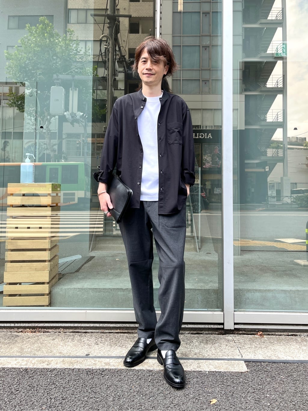Shintaroさんの「TAKEO KIKUCHI｜コインローファー」を使ったコーディネート