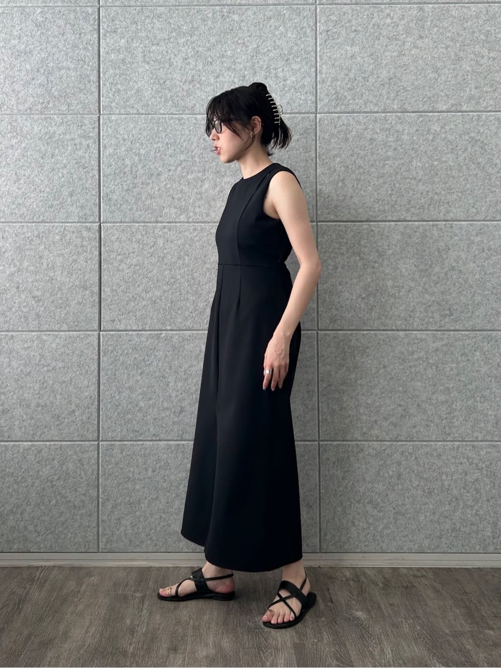 honoka Aさんの「CODE A｜slit jersey dress」を使ったコーディネート