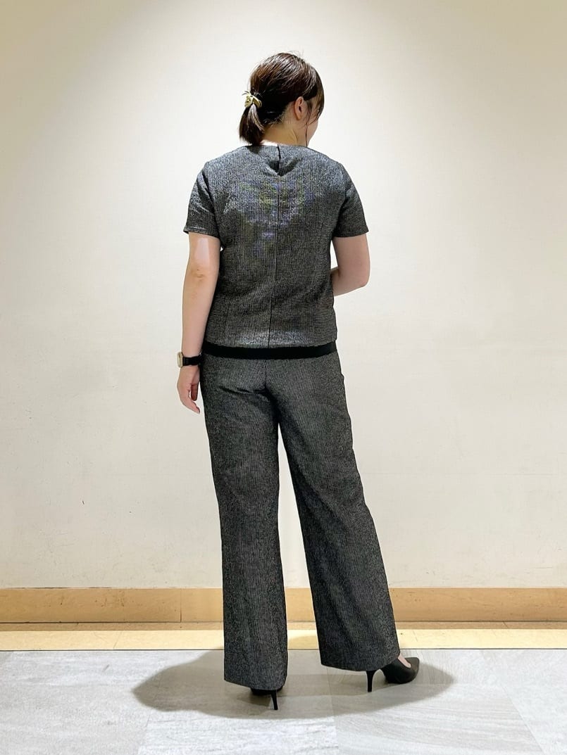 Ryoさんの「INDIVI｜【セレモニーにおすすめ！】パール調トップネックレス」を使ったコーディネート