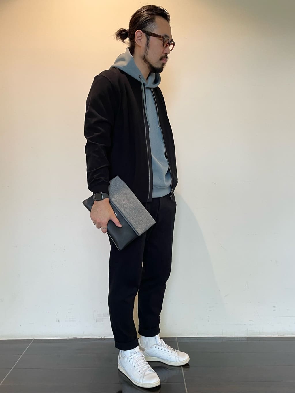 Uさんの「TAKEO KIKUCHI｜【2WAY】ショルダー クラッチバッグ」を使ったコーディネート