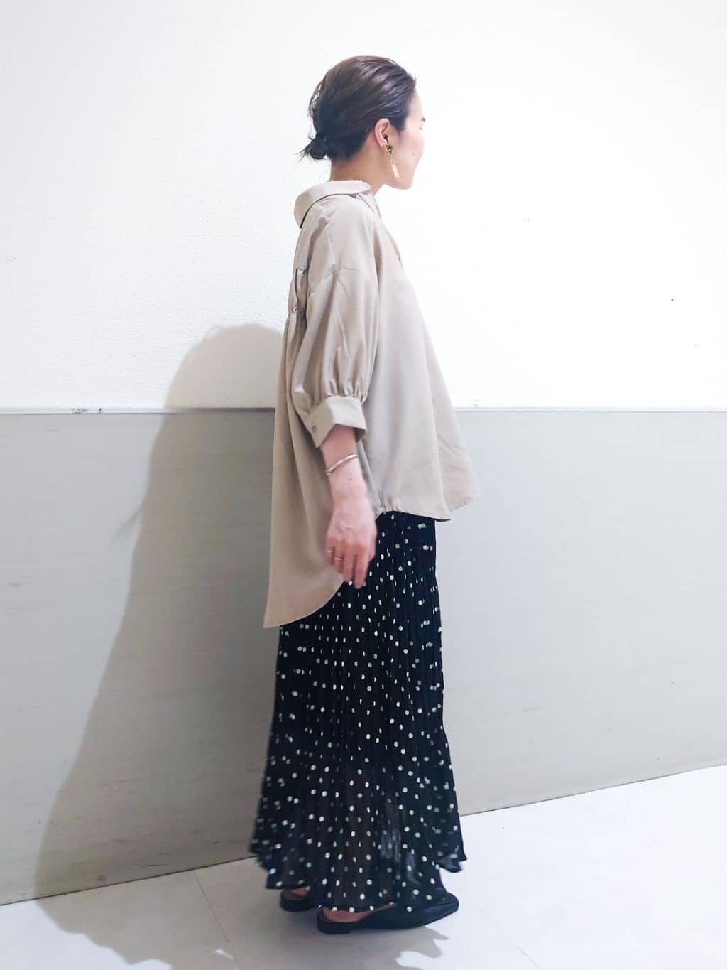 maruさんの「THE SHOP TK｜2WAYクラッチバッグ【冠婚葬祭/ビジネス/セレモニー/パーティー】」を使ったコーディネート