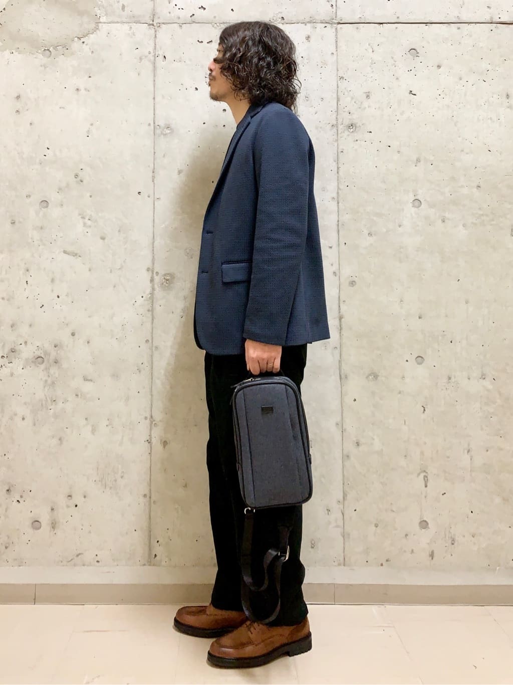 木村剛さんの「TAKEO KIKUCHI｜【抗菌防臭】クロスウィーブ ジャケット」を使ったコーディネート