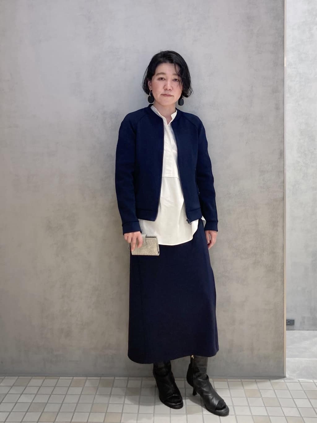 Cさんの「HIROKO HAYASHI｜DAMASCO（ダマスコ）薄型二つ折り財布」を使ったコーディネート