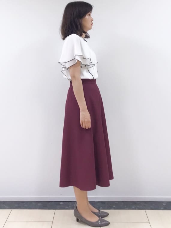 yukinaさんの「COUP DE CHANCE｜【2WAY】フェイクスエードコンビ ワンハンドルバッグ」を使ったコーディネート