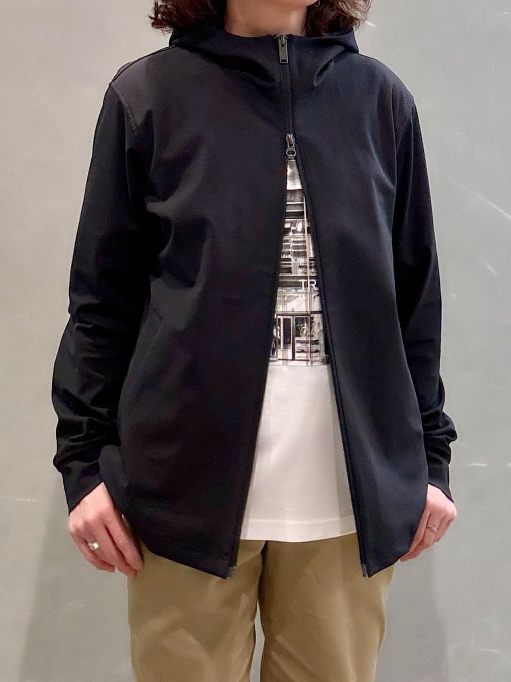 のぐみさんの「TAKEO KIKUCHI｜【オフィスカジュアル対応】ドレス チノパンツ」を使ったコーディネート