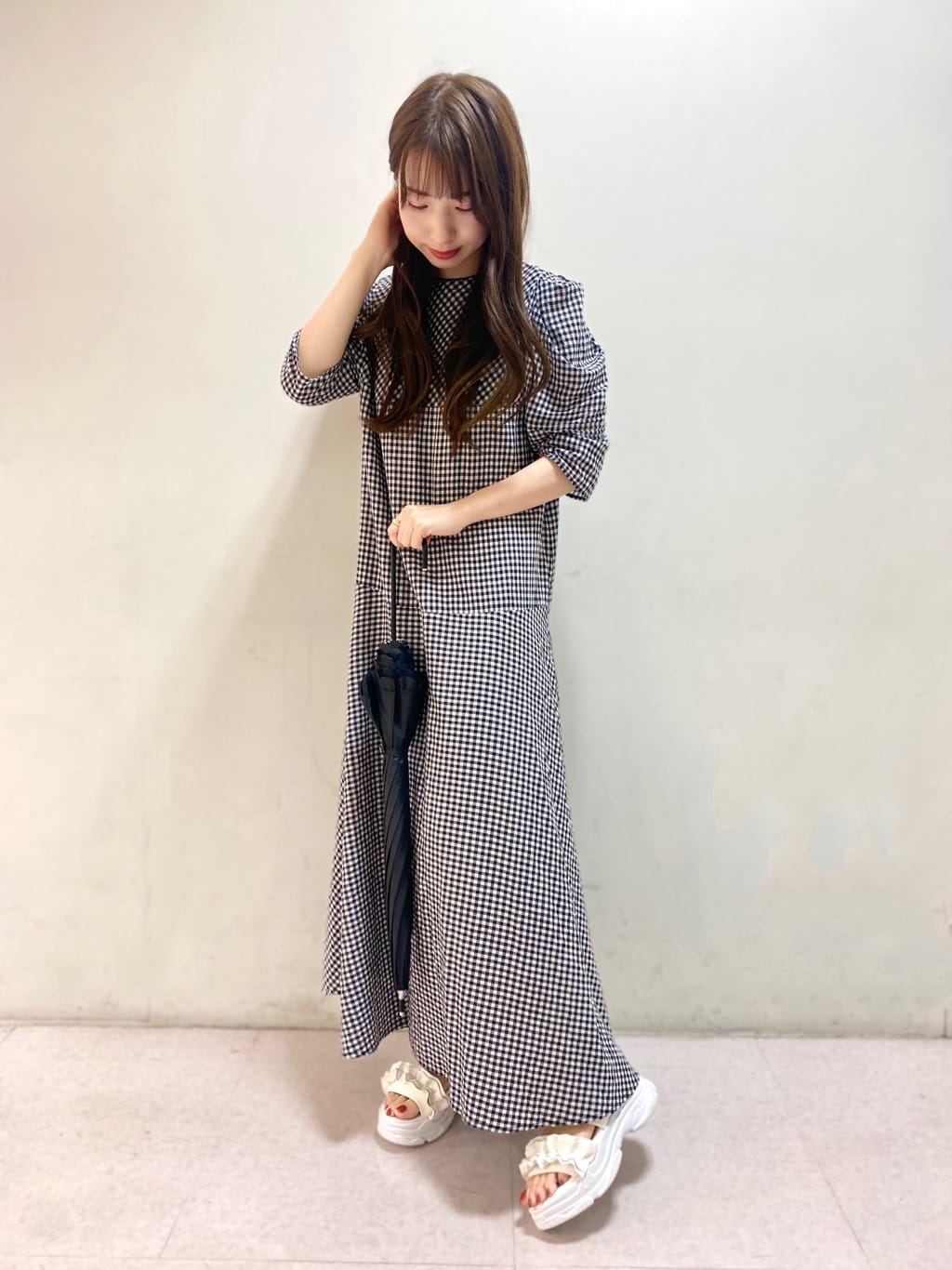 sakiさんの「ESPERANZA｜厚底フリルスポサン」を使ったコーディネート