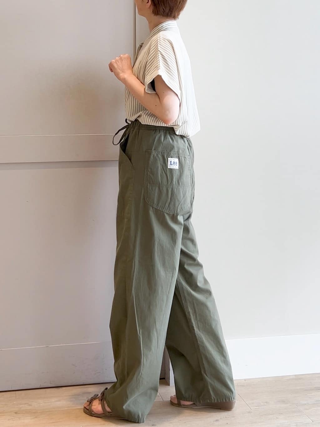 yamakoさんの「grove｜＜Lee&times;grove（別注色あり）＞ PAINTER PANTS」を使ったコーディネート