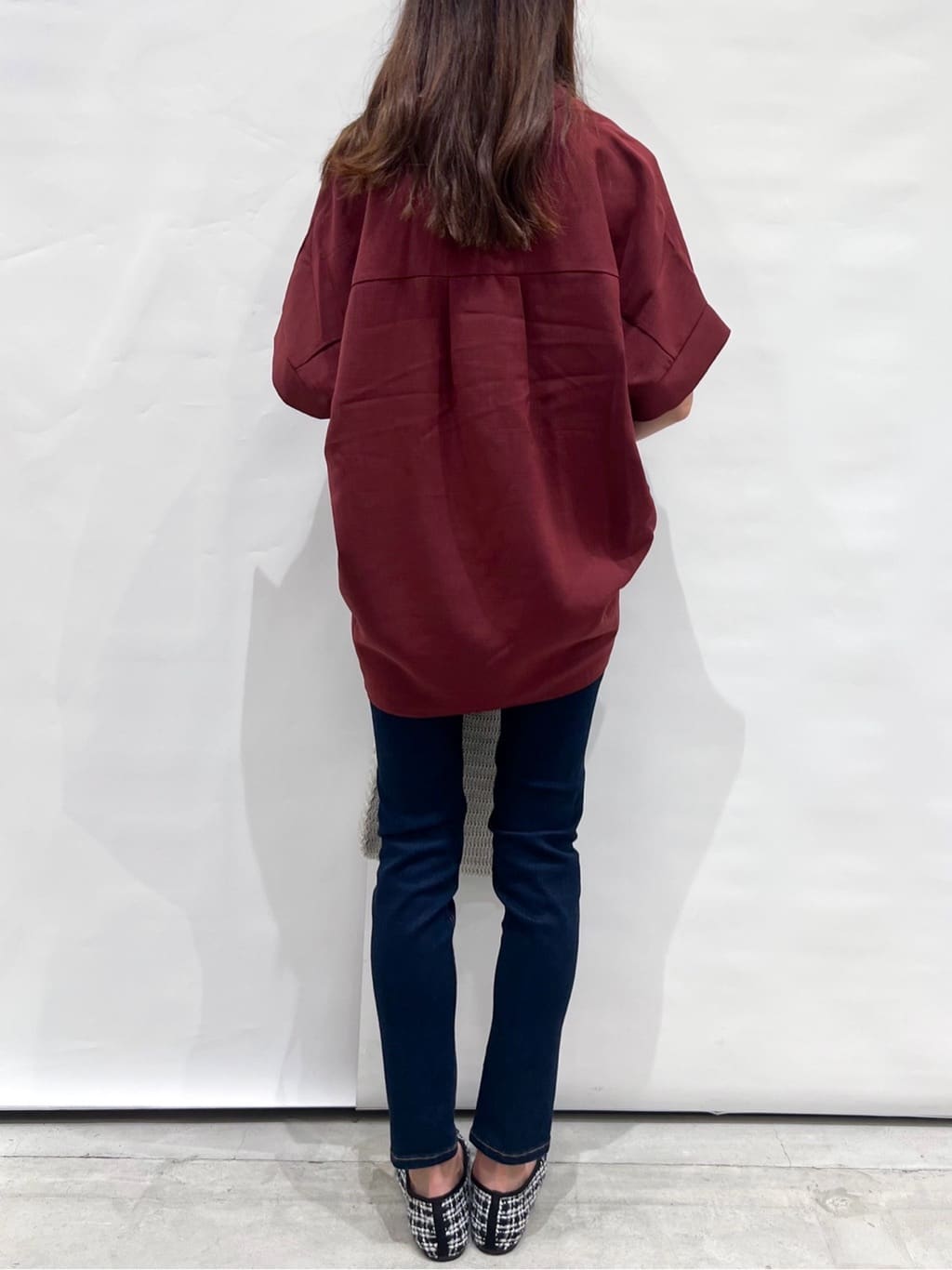 Hinaさんの「OPAQUE.CLIP｜ストレッチスキニーパンツ」を使ったコーディネート