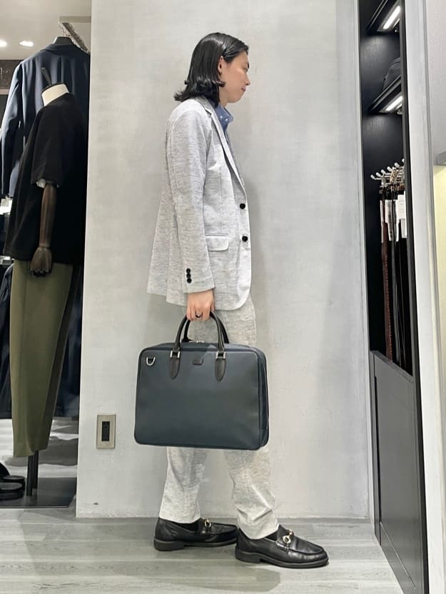 Tightさんの「TAKEO KIKUCHI｜【尾州織】リネンブレンド メッシュ ジャケット」を使ったコーディネート