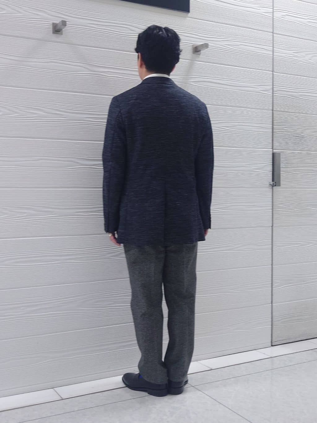 かずさんの「TAKEO KIKUCHI｜【抗菌防臭／9色5サイズ展開】ハニカムメランジ ポロシャツ」を使ったコーディネート