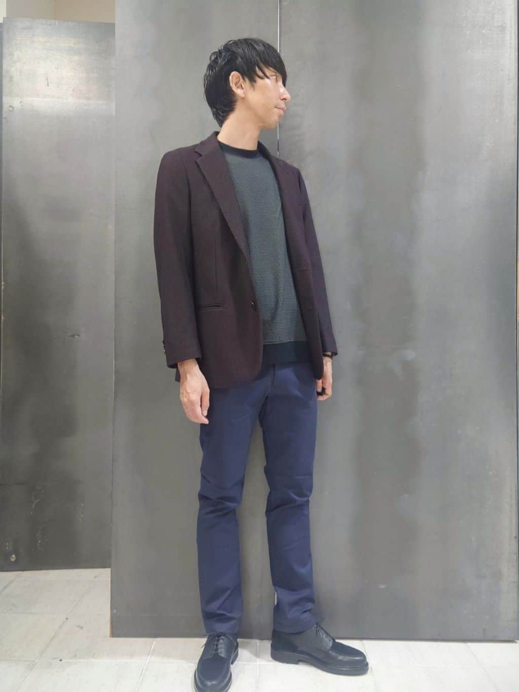 kawamuさんの「TAKEO KIKUCHI｜【全7サイズ&times;8色展開！】トップマルチヘリンボン パンツ」を使ったコーディネート